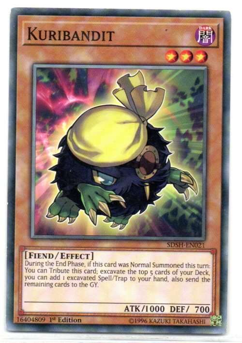 Yu-Gi-Oh! - Kuribandit - 1st Ed/Common - Structure Deck: Shaddoll Showdown (SDSH-EN021)