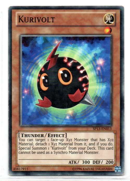 Yu-Gi-Oh! - Kurivolt - Common - Star Pack 2013 (SP13-EN013)