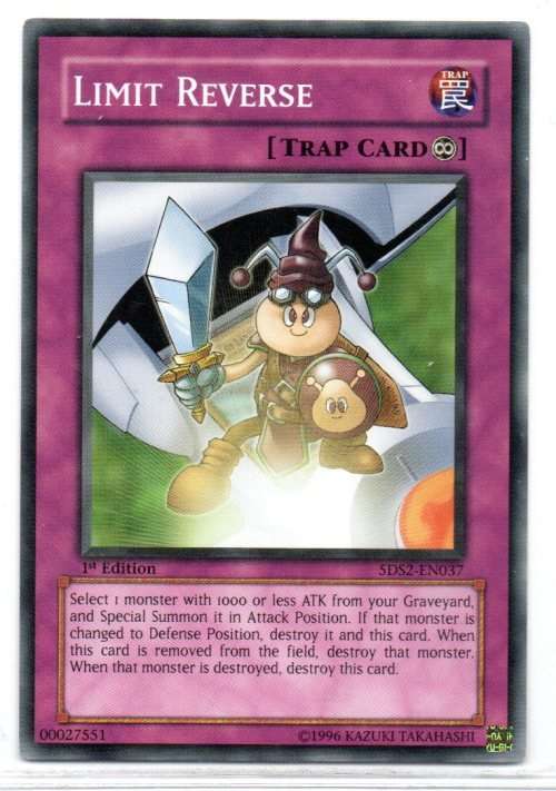 Yu-Gi-Oh! - Limit Reverse - 1st Ed/Common - Starter Deck: Yu-Gi-Oh! 5D`s 2009 (5DS2-EN037)