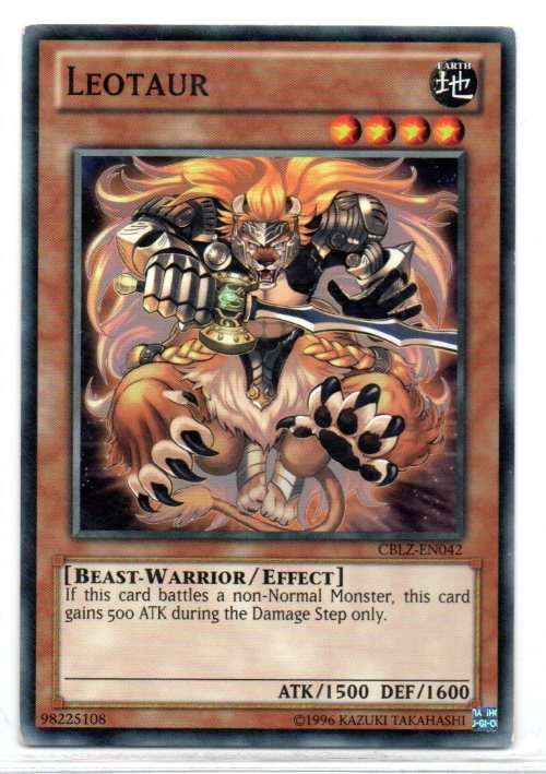 Yu-Gi-Oh! - Leotaur - Common - Cosmo Blazer (CBLZ-EN042)