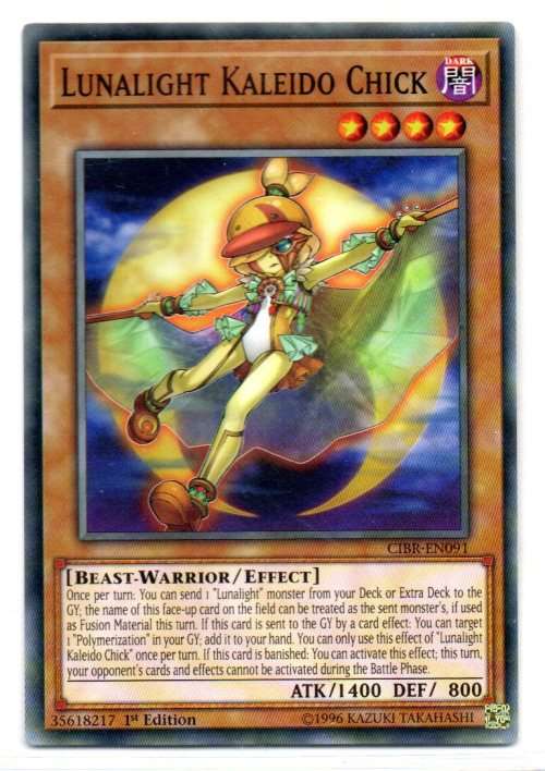 Yu-Gi-Oh! - Lunalight Kaleido Chick - 1st Ed/Common - Circuit Break (CIBR-EN091)