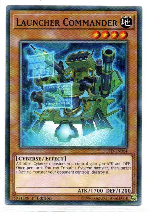 Yu-Gi-Oh! - Launcher Commander - 1st Ed/Common - Code of the Duelist (COTD-EN004)