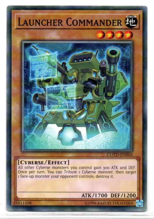 Yu-Gi-Oh! - Launcher Commander - Common - Code of the Duelist (COTD-EN004)