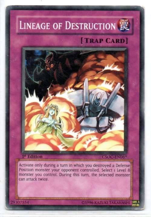 Yu-Gi-Oh! - Lineage of Destruction - 1st Ed/Common - Crossroads of Chaos (CSOC-EN069)