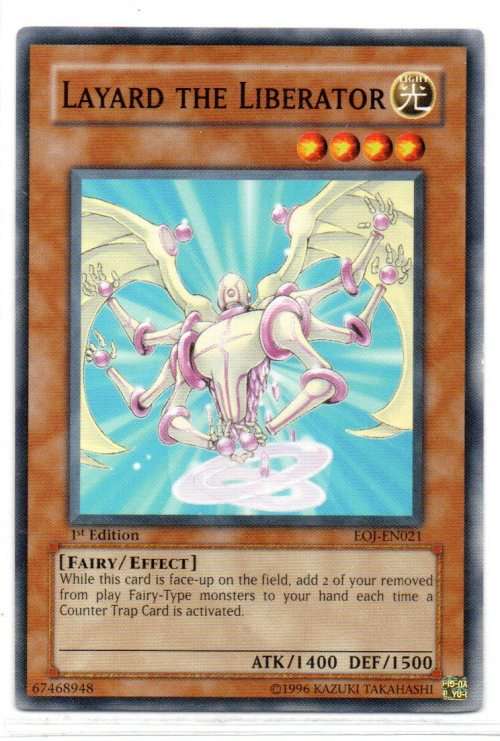 Yu-Gi-Oh! - Layard the Liberator - 1st Ed/Common - Enemy of Justice (EOJ-EN021)