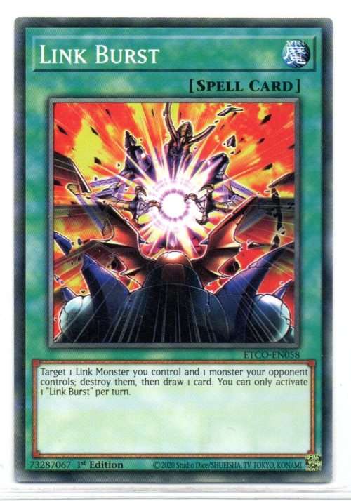 Yu-Gi-Oh! - Link Burst - 1st Ed/Common - Eternity Code (ETCO-EN058)
