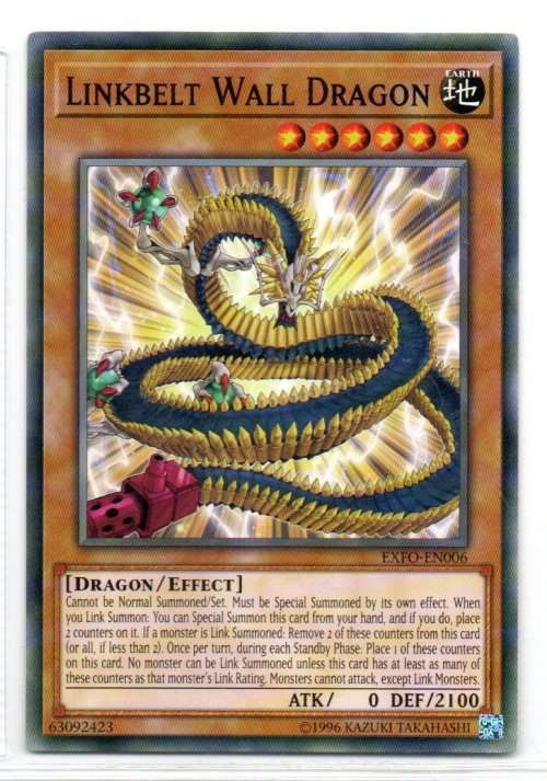 Yu-Gi-Oh! - Linkbelt Wall Dragon - Common - Extreme Force (EXFO-EN006)