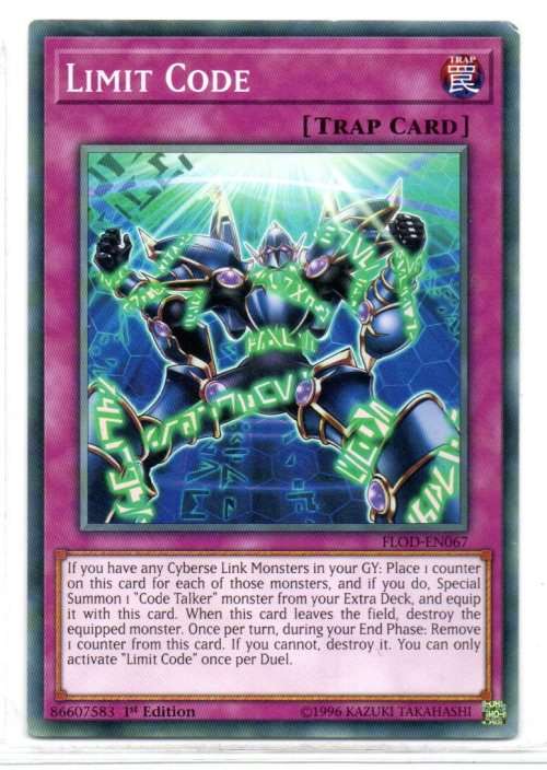 Yu-Gi-Oh! - Limit Code - 1st Ed/Common - Flames of Destruction (FLOD-EN067)