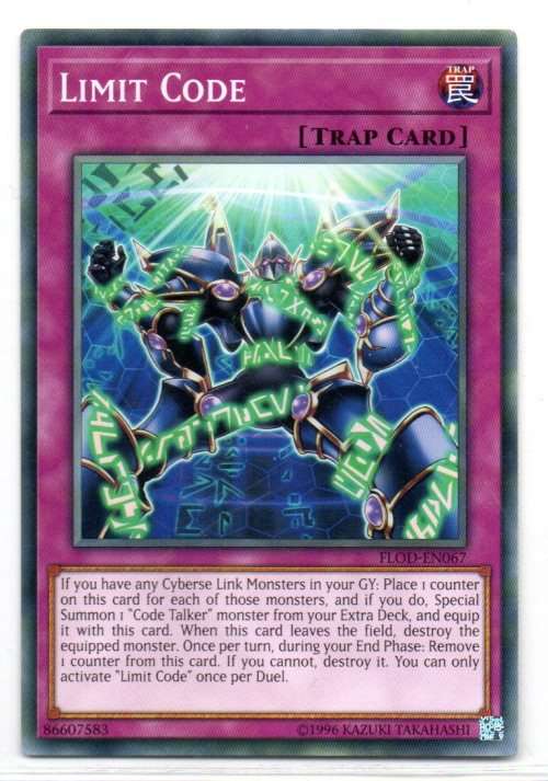 Yu-Gi-Oh! - Limit Code - Common - Flames of Destruction (FLOD-EN067)