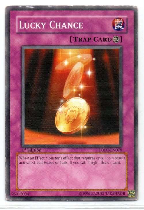 Yu-Gi-Oh! - Lucky Chance - 1st Ed/Common - Light of Destruction (LODT-EN078)