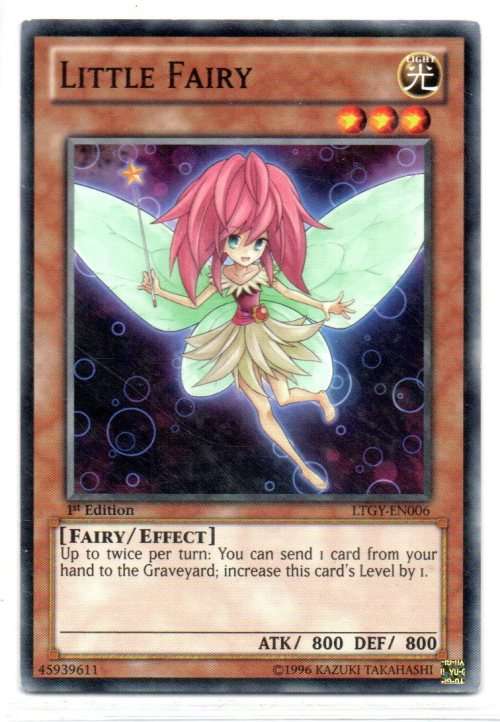 Yu-Gi-Oh! - Little Fairy - 1st Ed/Common - Lord of the Tachyon Galaxy (LTGY-EN006)
