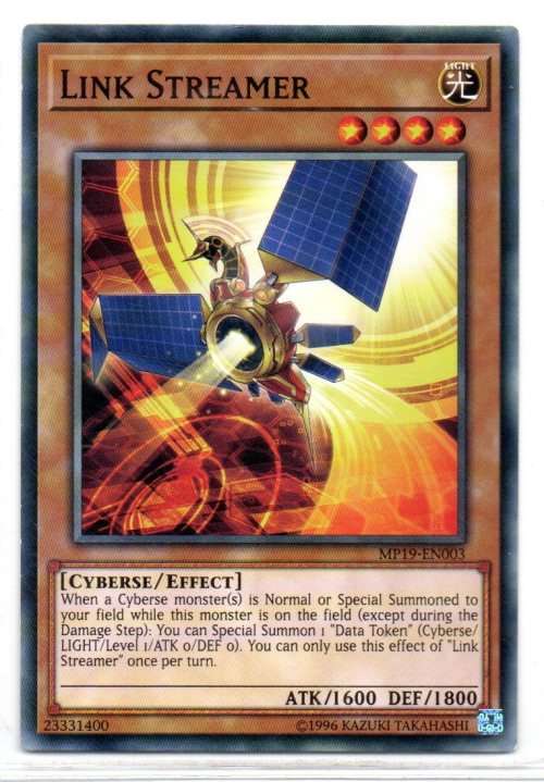 Yu-Gi-Oh! - Link Streamer - Common - 2019 Gold Sarcophagus Tin Mega Pack (MP19-EN003)
