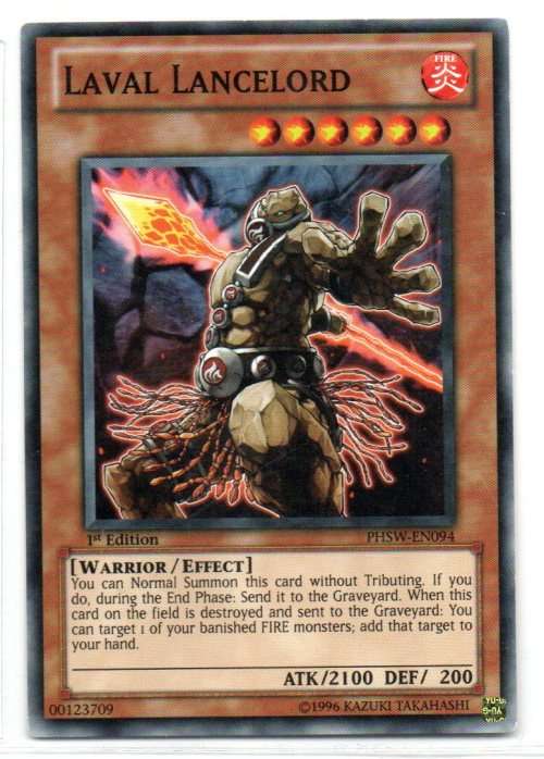 Yu-Gi-Oh! - Laval Lancelord - 1st Ed/Common - Photon Shockwave (PHSW-EN094)