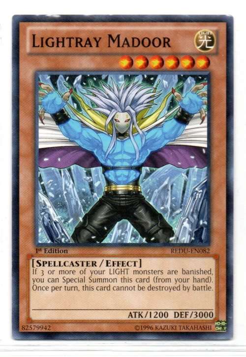 Yu-Gi-Oh! - Lightray Madoor - 1st Ed/Common - Return of the Duelist (REDU-EN082)