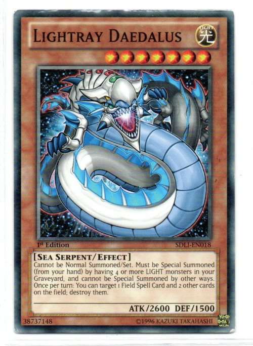 Yu-Gi-Oh! - Lightray Daedalus - 1st Ed/Common - Realm of Light Structure Deck (SDLI-EN018)
