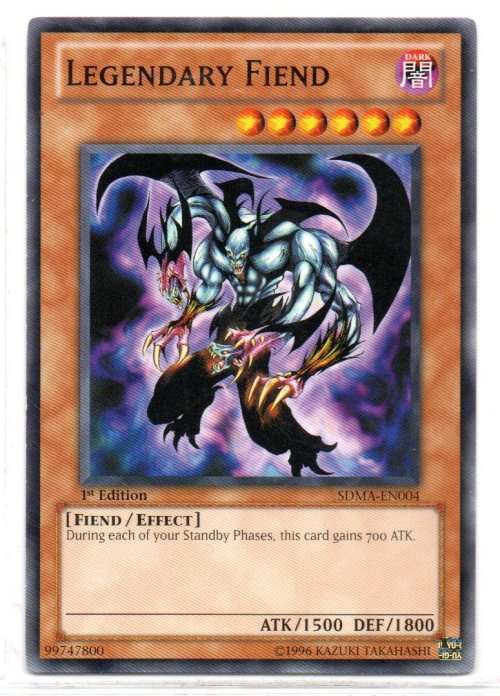 Yu-Gi-Oh! - Legendary Fiend - 1st Ed/Common - Structure Deck: Marik (TCG) (SDMA-EN004)