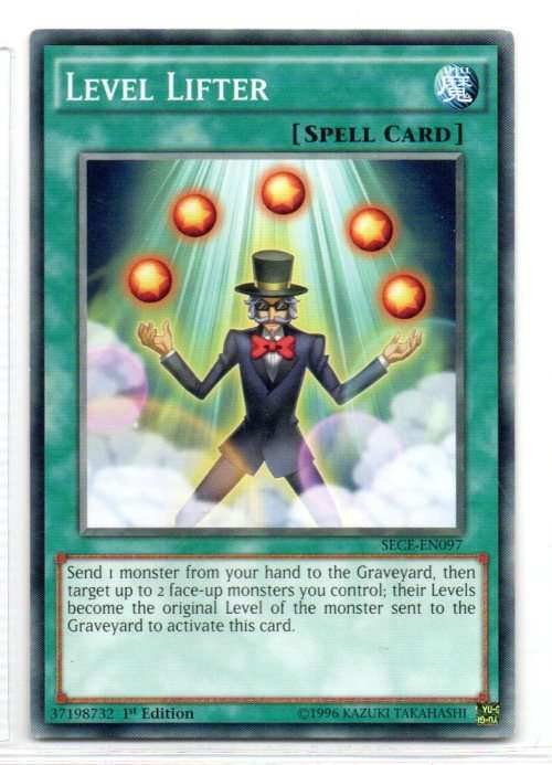 Yu-Gi-Oh! - Level Lifter - 1st Ed/Common - Secrets of Eternity (SECE-EN097)