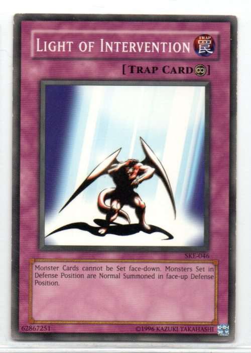 Yu-Gi-Oh! - Light of Intervention - Common - Starter Deck: Kaiba Evolution (SKE-046)