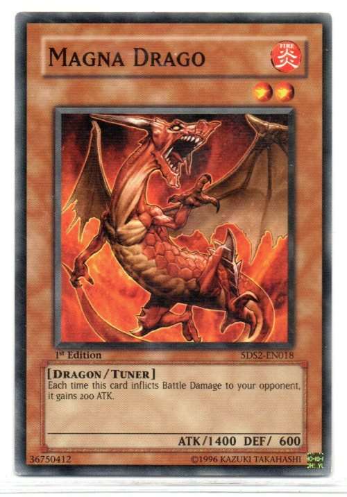 Yu-Gi-Oh! - Magna Drago - 1st Ed/Common - Starter Deck: Yu-Gi-Oh! 5D`s 2009 (5DS2-EN018)