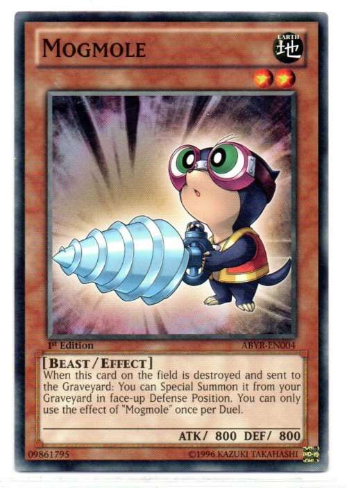 Yu-Gi-Oh! - Mogmole - 1st Ed/Common - Abyss Rising (ABYR-EN004)
