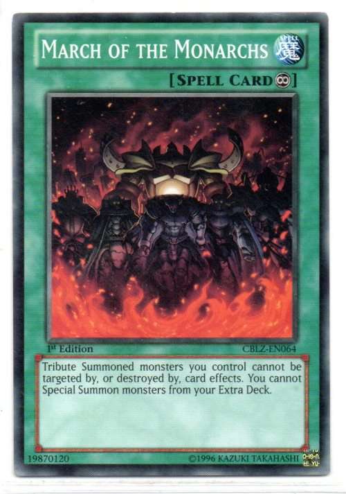 Yu-Gi-Oh! - March of the Monarchs - 1st Ed/Common - Cosmo Blazer (CBLZ-EN064)