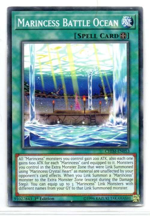 Yu-Gi-Oh! - Marincess Battle Ocean - 1st Ed/Common - Chaos Impact (CHIM-EN053)