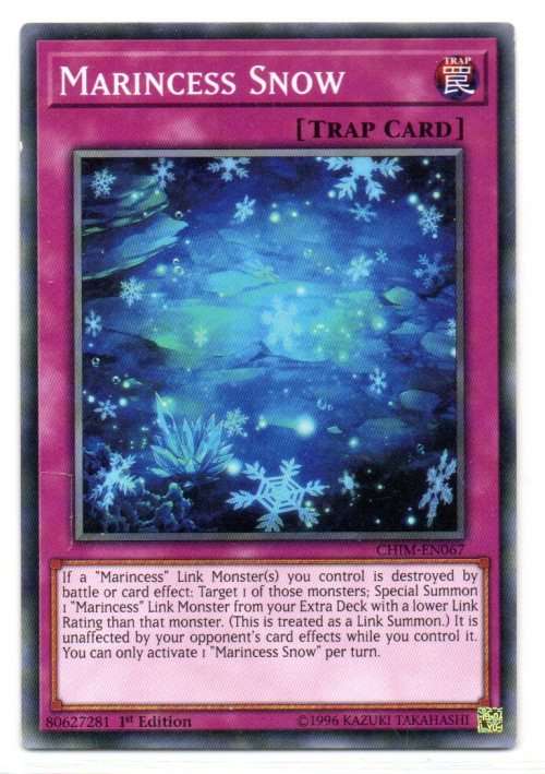 Yu-Gi-Oh! - Marincess Snow - 1st Ed/Common - Chaos Impact (CHIM-EN067)