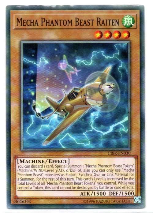 Yu-Gi-Oh! - Mecha Phantom Beast Raiten - Common - Circuit Break (CIBR-EN030)
