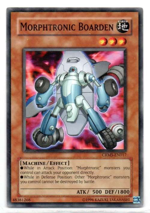 Yu-Gi-Oh! - Morphtronic Boarden - Common - Crimson Crisis (CRMS-EN017)