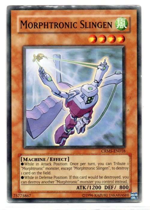 Yu-Gi-Oh! - Morphtronic Slingen - Common - Crimson Crisis (CRMS-EN018)