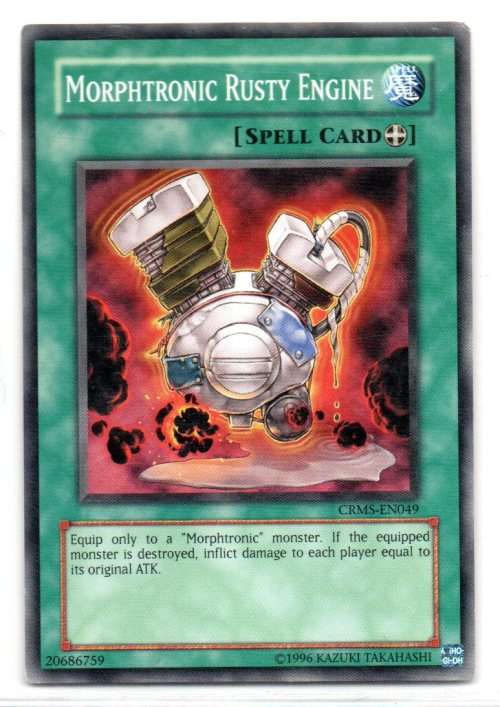 Yu-Gi-Oh! - Morphtronic Rusty Engine - Common - Crimson Crisis (CRMS-EN049)