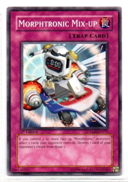 Yu-Gi-Oh! - Morphtronic Mix-up - 1st Ed/Common - Crimson Crisis (CRMS-EN073)