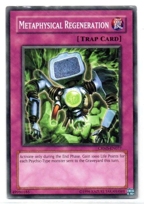 Yu-Gi-Oh! - Metaphysical Regeneration - Common - Crimson Crisis (CRMS-EN077)
