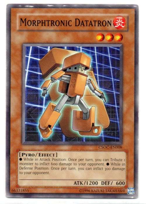 Yu-Gi-Oh! - Morphtronic Datatron - Common - Crossroads of Chaos (CSOC-EN008)