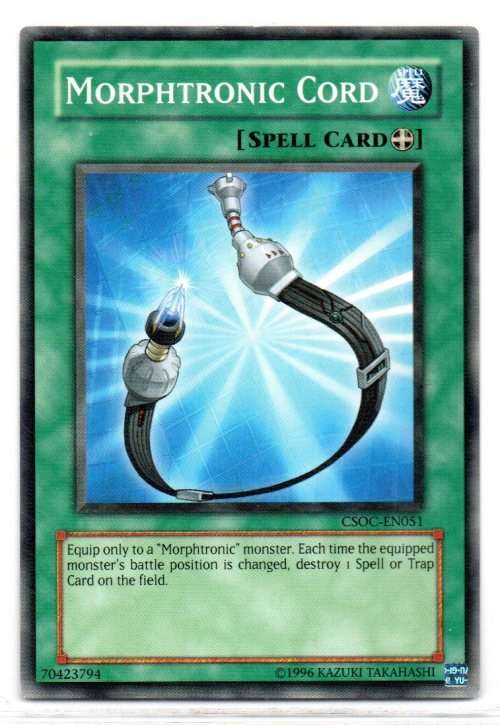 Yu-Gi-Oh! - Morphtronic Cord - Common - Crossroads of Chaos (CSOC-EN051)