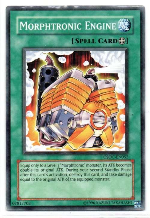 Yu-Gi-Oh! - Morphtronic Engine - Common - Crossroads of Chaos (CSOC-EN052)