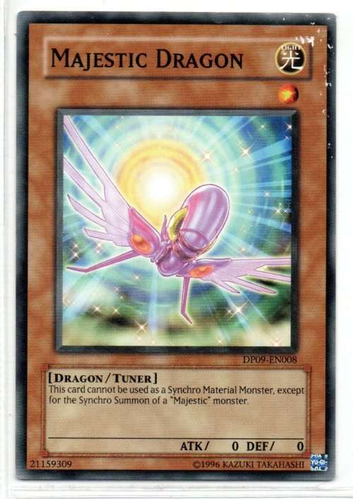 Yu-Gi-Oh! - Majestic Dragon - Common - Duelist Pack: Yusei 2 (DP09-EN008)