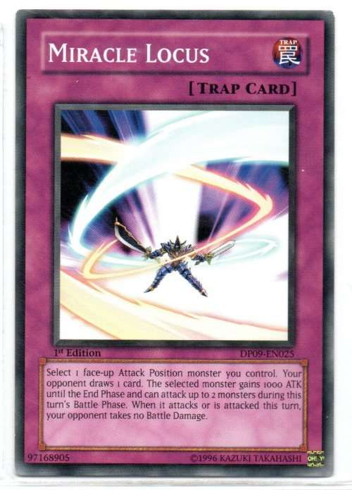 Yu-Gi-Oh! - Miracle Locus - 1st Ed/Common - Duelist Pack: Yusei 2 (DP09-EN025)