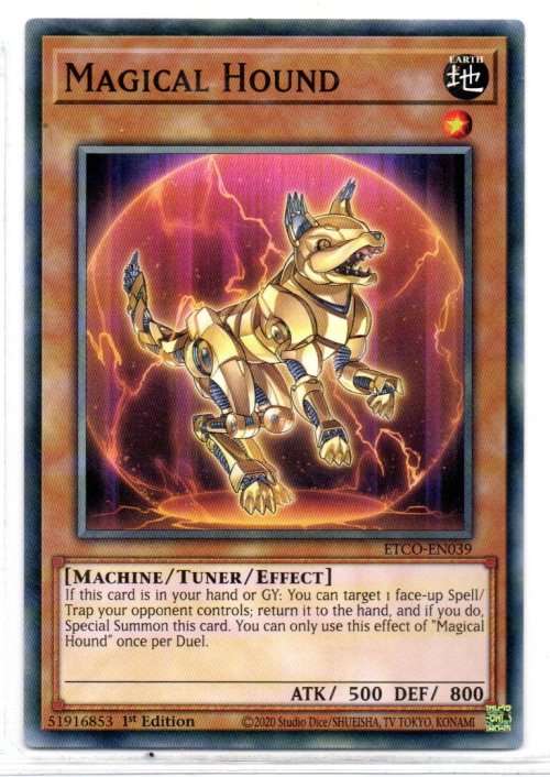 Yu-Gi-Oh! - Magical Hound - 1st Ed/Common - Eternity Code (ETCO-EN039)