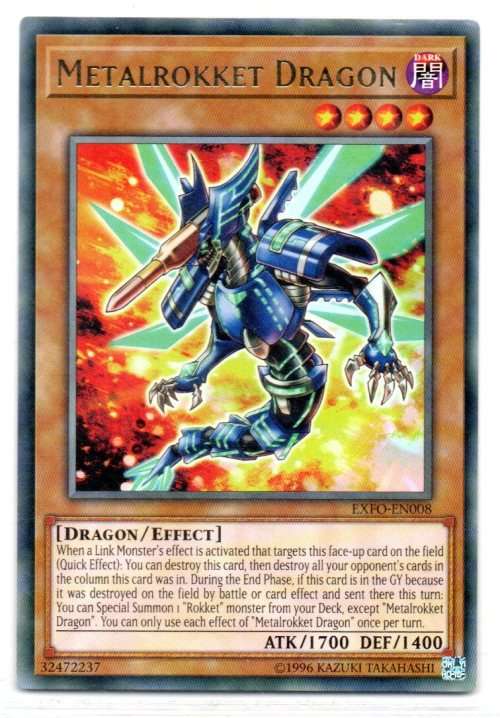 Yu-Gi-Oh! - Metalrokket Dragon - Rare - Extreme Force (EXFO-EN008)