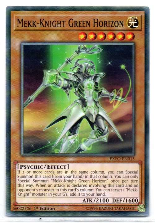 Yu-Gi-Oh! - Mekk-Knight Green Horizon - 1st Ed/Common - Extreme Force (EXFO-EN015)