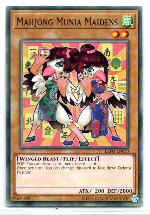 Yu-Gi-Oh! - Mahjong Munia Maidens - Common - Extreme Force (EXFO-EN030)