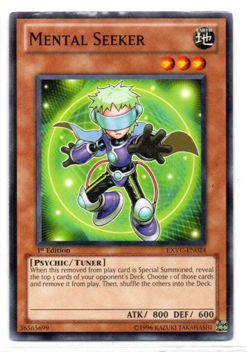 Yu-Gi-Oh! - Mental Seeker - 1st Ed/Common - Extreme Victory (EXVC-EN024)