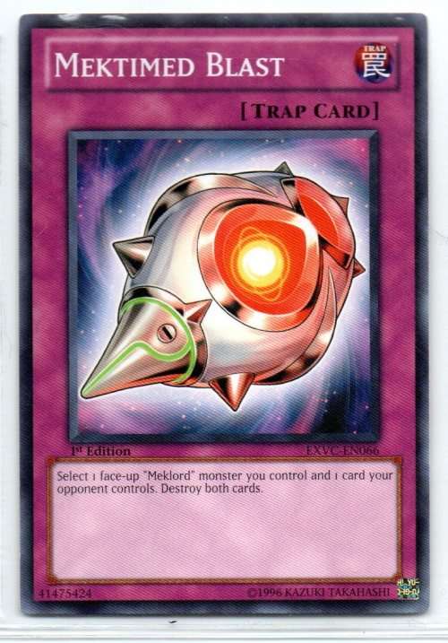 Yu-Gi-Oh! - Mektimed Blast - 1st Ed/Common - Extreme Victory (EXVC-EN066)