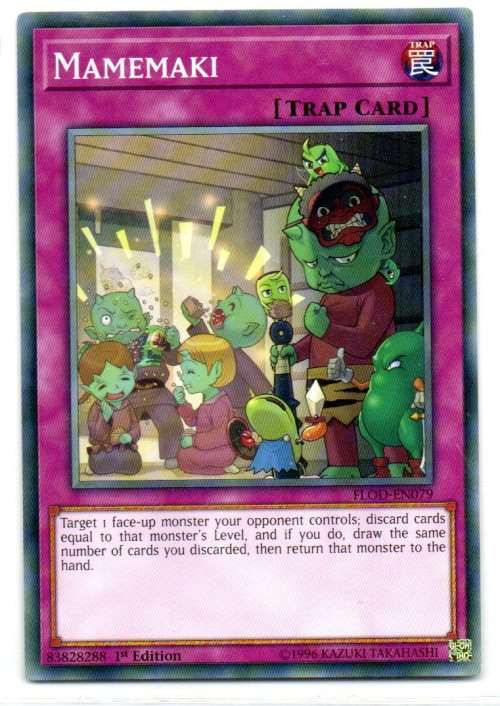 Yu-Gi-Oh! - Mamemaki - 1st Ed/Common - Flames of Destruction (FLOD-EN079)