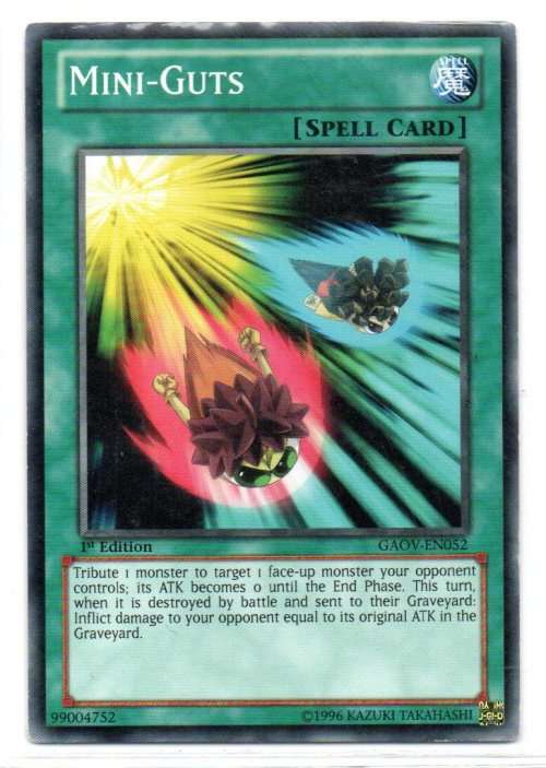 Yu-Gi-Oh! - Mini-Guts - 1st Ed/Common - Galactic Overlord (GAOV-EN052)