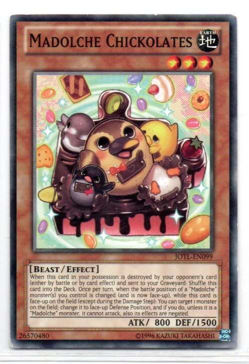 Yu-Gi-Oh! - Madolche Chickolates - Common - Judgment of the Light (JOTL-EN099)