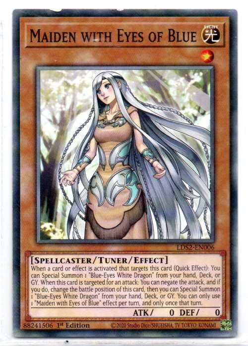 Yu-Gi-Oh! - Maiden with Eyes of Blue - 1st Ed/Common - Legendary Duelists: Season 2 (LDS2-EN006)
