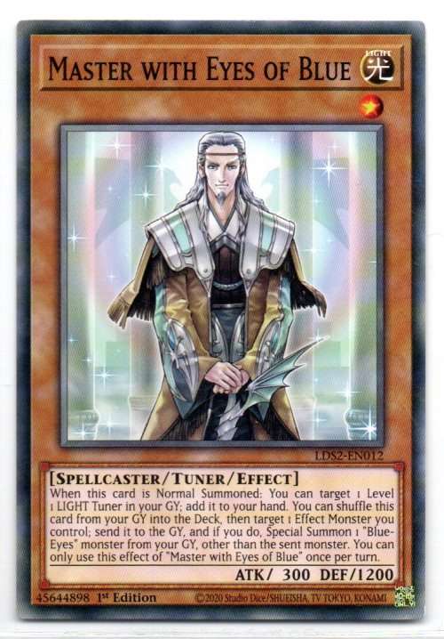 Yu-Gi-Oh! - Master with Eyes of Blue - 1st Ed/Common - Legendary Duelists: Season 2 (LDS2-EN012)