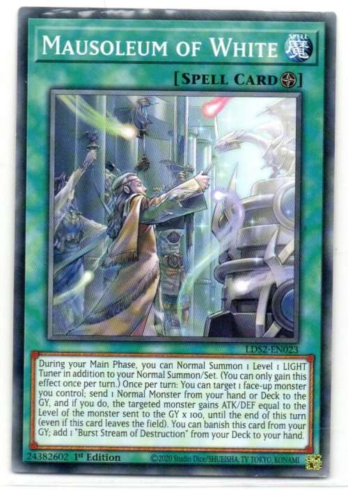 Yu-Gi-Oh! - Mausoleum of White - 1st Ed/Common - Legendary Duelists: Season 2 (LDS2-EN023)